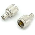 Miniatyrbillede 5 af 5: 5 stk. Serie BNC til UHF Han -259 Stik Lige RF Koaksial Adapter Stik