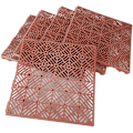 Miniatyrbilde 4 av 5: Antislip Matter i Plast for Hagebalkong Plastmatte for Hagegang Matte