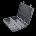 Miniatyrbilde 5 av 5: Oppbevaringsboks Smykkeboks Display 14 Rom Justerbar Plast