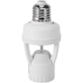 Miniatyrbillede 2 af 5: 2X AC 110-220V 360 Graders PIR Bevægelsessensor Induktion E27 Switch Sokkel Strømbase