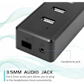 Pikkukuva 4 / 5: 3 in 1 tietokonekaiuttimet mikrofonilla ja USB-konferenssikaiuttimella, minitietokone videoneuvotteluihin
