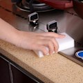 Pikkukuva 4 / 5: 10 kappaletta taikasieni pyyhekeittiöliinat auton pyyhkeet puhdistustarvikkeet / Nano mikrokuitulautanen puhdistussieni 10X6X2Cm