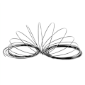 Miniatyrbillede 5 af 5: 3 stk. 10M ABS 3D 1.75mm Printer Filament til Scribble Printere - Sort