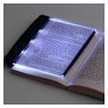 Miniatyrbild 3 av 5: LED-boklampa, läslampa för bok, platt boklampa, 14,2 x 17,5 cm