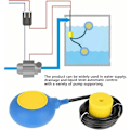 Miniatyrbild 2 av 5: Float Switch Nivåvakt Controller Tank 2 Meter Rund 220V