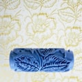 Miniatyrbild 5 av 5: 5 tum präglad mönsterfärgvals, väggstruktur stencil penselmönster dekor 085Y