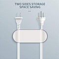 Miniatyrbillede 2 af 5: Kabel fastgørelsesklemme selvklæbende arrangør datakabel arrangør kabel opbevaringsboks kabel arrangør kabelklemme 4 stk