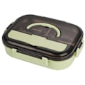 Miniatyrbild 1 av 5: Lunchbox Japansk Stil Lunchbox för Barn Student Matbehållare Material Läckagesäker Kvadratisk Lunchbox med Fack Grön