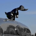 Pikkukuva 2 / 5: Vihainen Ankka Auton Konepelti Koriste Auto Etu Konepelti Tarra Auto Kojelaudan Koriste Vahva Ankka Koriste Tarvikkeet, Musta