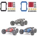 Miniatyrbild 4 av 5: Metallstyrd Servo Mount för ARRMA 1/8 KRATON Outcast SENTON Talion 6S RC Bil Uppgraderingsdelar, Svart