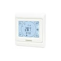 Miniatyrbillede 1 af 5: Programmerbar Elektrisk Gulvvarme Termostat 16A med Sonde, Digital Rumtermostat Gulvvarme Regulator LCD Touchskærm
