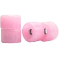 Miniatyrbillede 1 af 5: 4 stk. Lysende Surfboardhjul, Farve Glitter PU Hjul til Skateboard Longboard, Høj Elasticitet Surfboardhjul Pink