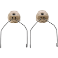 Miniatyrbild 1 av 5: 1 Par Bästa Hjälm Rails Adapter För Stand Fast Hjälm Rails Upphängningsfäste Brusreducerande Hörlurar