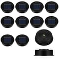 12-pack solcellslampor för solcellslampor, vattentäta LED-solpaneler, lyktöverdrag, utomhusbelysning