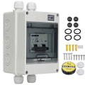 Miniatyrbild 1 av 5: DC Miniatyrkretsbrytare 2P 125A IP65 Vattentät Kopplingsswitch för 1000V Fotovoltaisk Solenergisystem