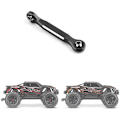 Miniatyrbilde 3 av 5: Aluminiumslegering Servo Styrestang for 1/5 Xmaxx 6S 8S RC Monster Truck Oppgraderingsdeler, Svart