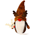 Miniatyrbilde 1 av 5: Pynt, Håndlaget Svensk Nisse, Heklet Nese, Skandinavisk Figur, Stil 3