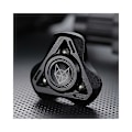 Miniatyrbillede 1 af 5: Fox Fidget Spinner EDC Metal Stress Reliever Legetøj Trekantet Aluminium Legering Håndspinner Lindrer Angst Dekompression Legetøj Sort