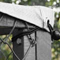 Pikkukuva 4 / 5: Vedenpitävä suojakankaallinen markiisi polyetyleenistä, kaksinkertainen valkoinen 4x5m