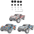 Pikkukuva 2 / 5: Metal Hex Wheel Hubs Pins ja Flange Lock Nuts Slash 2WD 1/10 Upgrade Parts Korvaa 1654 3654.4