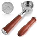 Pikkukuva 1 / 5: 54mm pohjaton portafilter - Pohjaton suodatinpidike 54mm aluslevyllä kahvikoneeseen