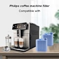 Miniatyrbillede 2 af 5: Kaffe maskinfiltre 2 stk. serie til EP5360/10 HD8911 EP4010 M5479 EP3360 EP5333 til CA6903