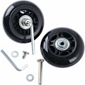 Miniatyrbillede 2 af 5: 2 stk. Sæt Kuffert Hjul Udskiftning Reparationskit Stille Gummi Aksler Udskiftning Hjul til Kuffert Bagage Tilbehør (45mm18mm)-DENUOTOP