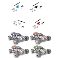 Miniatyrbilde 5 av 5: Metall Slipper Clutch Eliminator og Inngangsskaft for 1/10 Slash Stampede VXL XL5 2WD Oppgraderingsdeler, Blå
