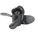 Miniatyrbild 3 av 5: 4-bladig 9 1/4X10 propeller för utombordare och BF8D/BF9.9D BF9.9/BF15A BF15D/BF20 8 splines 58134-ZV4-010AH