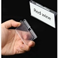 Miniatyrbillede 3 af 5: -100 stk. Transparente Plastik Etikettholdere, PVC Etikettholder Plastik Etikettholdere Etikettholder