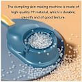 Miniatyrbild 3 av 5: Dumplingmaskin, dumplingtillverkare, dumplingform, dumplingverktyg, beige