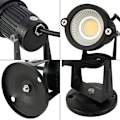 Miniatyrbillede 3 af 5: 1 stk. COB LED Spotlight 5W 220V Justerbar Have Spotlight Udendørs Have Terrasselys, 4000k, Varmt Hvidt