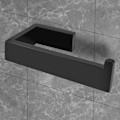Miniatyrbillede 2 af 5: Toiletpapirholder i rustfrit stål 304 - Sort - Til badeværelse og køkken