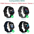 Miniatyrbillede 2 af 5: Oplader Kompatibel med Fitbit Versa 4 / Fitbit Sense 2 / Fitbit Versa 3 / Fitbit Sense, Udskiftningskabel til Sense, Sense 2, Versa 3, Versa 4 Oplader