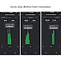 Miniatyrbilde 3 av 5: Smart Energy Switch Mete Wifi Energimåler Tuya Smart Life 80A Med Strømtransformatorklemme Kw..