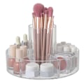 Miniatyrbillede 2 af 5: 2 stk. Kosmetisk opbevaringshylde Krydderier Makeup drejeskive Organizer Roterende bakke til multifunktionel opbevaringsboks