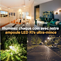Miniatyrbild 5 av 5: 5W R7s 78MM J78 COB Filament LED-lampa, 500 lumen 360 grader, halogenlampa 30W 48W 50W motsvarande, perfekt för hem, kök, rum, balkong, kontor