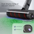 Pikkukuva 4 / 5: USB-pölynimuri Piilotetut laser-valot Lemmikkieläinten karvat Koiran karvat Pöly Näyttö LED-lamppu Universaali Pölynimurin osat Kotitalous