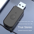 Miniatyrbilde 2 av 5: USB Bluetooth-mottaker Bluetooth-sender 5.3 Lydmottakeradapter for datamaskin TV Lyd Biladapter