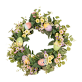 Miniatyrbilde 1 av 5: Påske Simulering Egg Eukalyptus Krans Kunstige Blomster Blad DIY Barn Gave Bryllup Dekorasjon Bursdag Begs