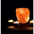Miniatyrbillede 5 af 5: Naturlig Himalaya Salt Lampe Tealight Lysestager, Lysestager til Aromaterapi Lys (Lys)