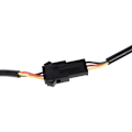 Miniatyrbilde 5 av 5: Universal fargerik strobe LED-lysstripe/bakbremsestopplys/blinklys/skiltlys