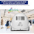 Miniatyrbillede 5 af 5: Trådløs Dørklokke til Butik, Velkomst Enhed for Gæster, Besøgsalarm, Dørklokkesignal, Infrarød Bevægelsessensor, Tyverialarm til Hjemmet, Hvid