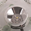 Miniatyrbillede 1 af 5: Multi-Color Crystal LED Lys Base Automatisk Blinkende Base Farve Show Stand Belyste Display Plade med Flad Top Overflade