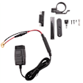 Miniatyrbilde 2 av 5: QC3.0 USB + Type-C Vanntett Mobil Lader Auto Lader USB-kontakt med Rød Voltmeter