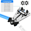 Miniatyrbillede 3 af 5: Professionelle Krympe Tang 6-50mm² Hex Krympeværktøj Batterikabel Lug
