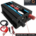 Pikkukuva 3 / 5: 300w invertteri 12v - 220v/110v LED-auton virtalähdemuunninlaturiadapteri kaksois-USB-muuntaja 12V-220V