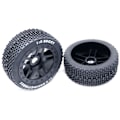 Miniatyrbilde 5 av 5: 111Mm 1/8 Skala RC Offroad Dekk Hjul 17Mm Hex for ARRMA Redcat Team Hobao