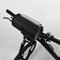 Miniatyrbillede 2 af 4: Praktisk Cykeltaske, Ny Enkelt Skuldertaske, Udendørs Cykling Skuldertaske, Multifunktionel Touchscreen Taske, Forreste Opbevaringstaske (Roserød) -DENUO
