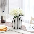 Miniatyrbilde 3 av 5: Kunstig Hortensia Blomst, 5 stk Enkelt Lang Silke Stilk 6,3 tommer Hode Hortensia Buketter for Bryllup, Hjem, Hotell, Festdekorasjon, Blomsteroppsats